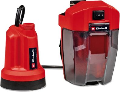 Einhell Akku-Klarwasserpumpe GE-SP 18 LL (108W, 4.500 L/h ohne Akku & Ladegerät)