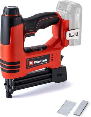 Einhell Akku-Nagler TE-CN 18 Li Solo Power X-Change, 18V + 300x Nägel & Klammern