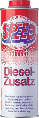 LIQUI MOLY Speed Diesel-Zusatz | 1 L | Dieseladditiv | Art.-Nr.: 5160, farblos