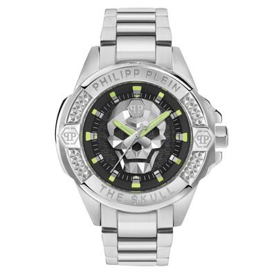 Philipp Plein Herren Armbanduhr PWAAA2725 The Skull Edelstahl