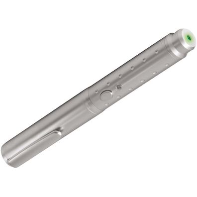 Hama Laser Pointer LP 11 (Silber) Grün K2 1Mw