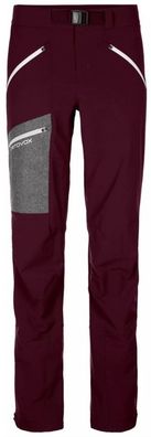 Ortovox Damen Hose Cevedale dark wine