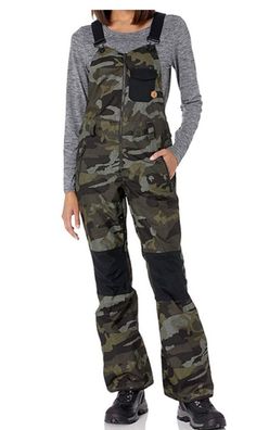 Volcom Damen Overall Swift Bib Schneehose army