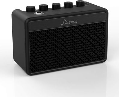 Donner 5W Electric Guitar Amplifier, Mini Gitarre Verstärker Wiederaufladbar