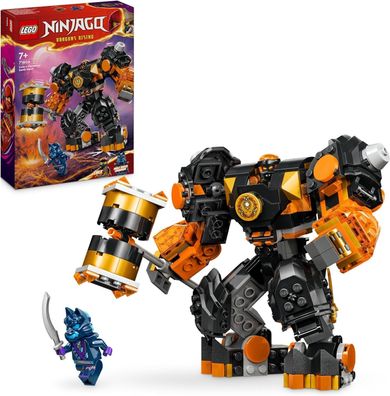 LEGO Ninjago Coles Erdmech, Actionfiguren-Spielzeug mit veränderbarem Mech