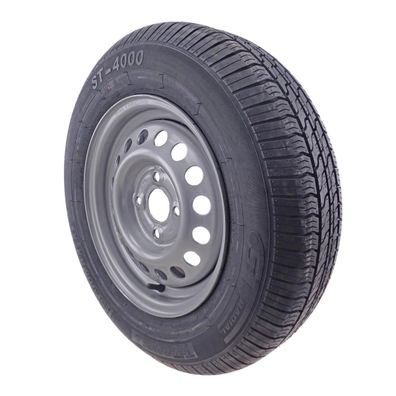 155 R13 84N Komplettrad Felge 4.5 J x 13 4 Loch LK 4x100 für PKW Anhänger