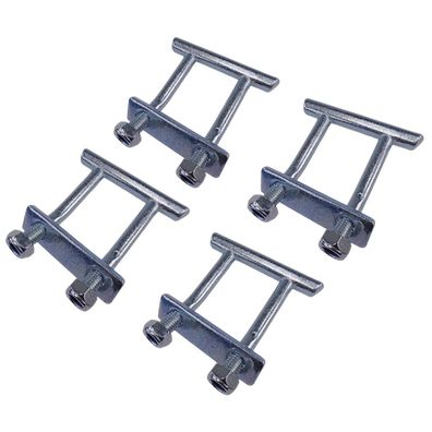 4er Set Zurrbügel 107 x 105 mm M10 2500 daN Belastbarkeit für PKW Anhänger