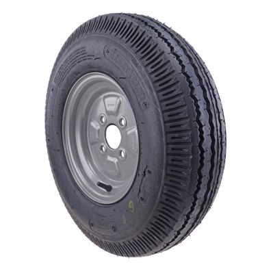5.20 - 10 Komplettrad Felge 3.50 x 10 LK 4x100 für PKW Anhänger
