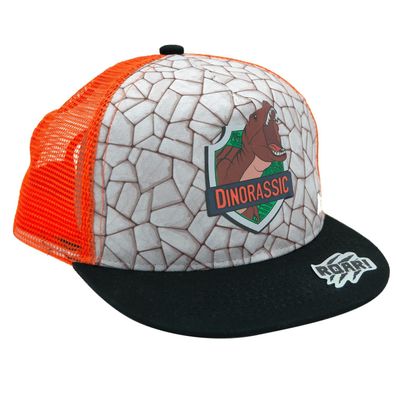 Dinorassic Baseballmütze Verstellbare Cap mit coolem Dino-Print