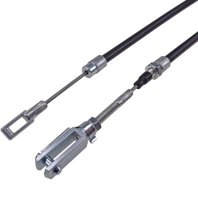 Bowdenzug Bremsseil passend für BPW 230 x 40 RASK HL=1230 SL=1470 mit Gabelkopf