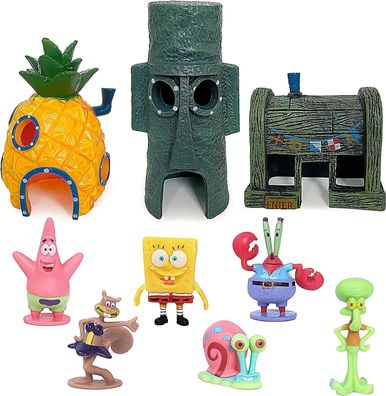 MeYuxg Aquarium deko, Fisch Tank Ornament Ornamente, Landschaft Ananas Haus