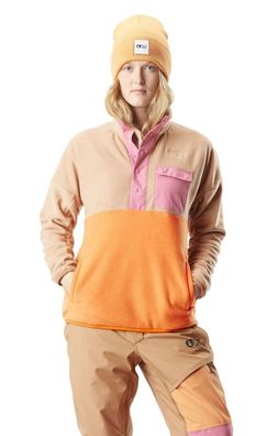 Picture Damen Fleece Arcca 1/4 latte