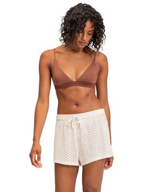Roxy Sunset Riders Häkel Shorts beige