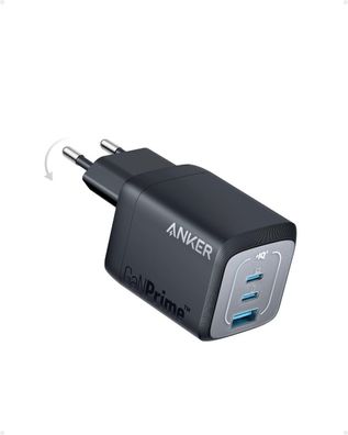 67W USB-C Ladegerät, Anker Prime GaN Netzteil, 3 Port PPS Schnellladegerät