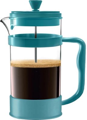 KICHLY French Press Kaffeemaschine- Tragbare CafetiÜre mit Dreifachfilter, 1 L