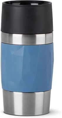 Emsa N21602 Travel Mug Compact Thermo-/Isolierbecher aus Edelstahl | 0,3 Liter