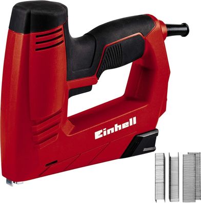 Einhell Elektro-Tacker TC-EN 20 E (Klammern Typ 53, Nägel Typ 47 + 500 Nägel)