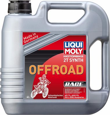 LIQUI MOLY Motorbike 2T Synth Offroad Race | 4 L | Motorrad 2-Takt-ßl