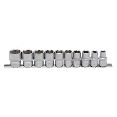 BGS-9113 | Steckschlüsseleinsatz-Set, 12,5 (1/2), 6-kant, in ZOLL, 3/8 - 15/16,