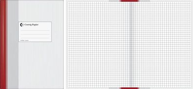 Geschäftsbuch - A5, 96 Blatt, kariert