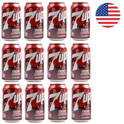 7UP Cherry Original USA 12er Pack 12x355 ml