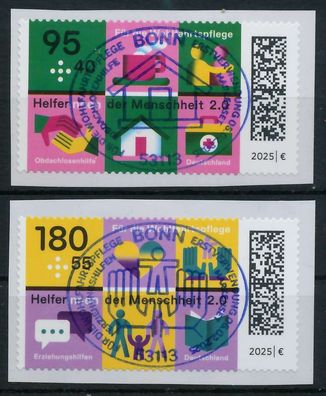 BRD BUND 2025 Nr 3890-3891 ESST zentrisch gestempelt X94DEEE