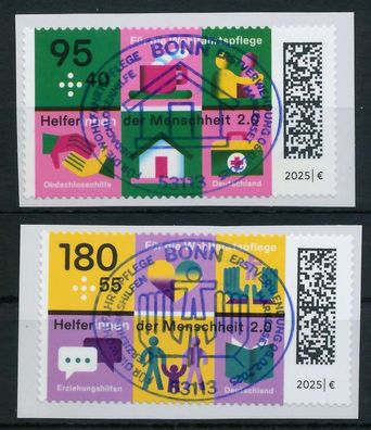 BRD BUND 2025 Nr 3890-3891 ESST zentrisch gestempelt X94DEFA