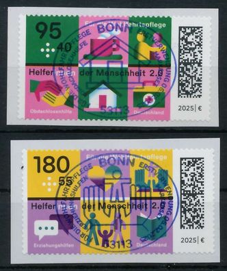 BRD BUND 2025 Nr 3890-3891 ESST zentrisch gestempelt X94DEEA