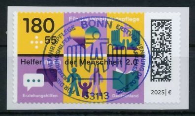 BRD BUND 2025 Nr 3891 ESST zentrisch gestempelt X94DF12