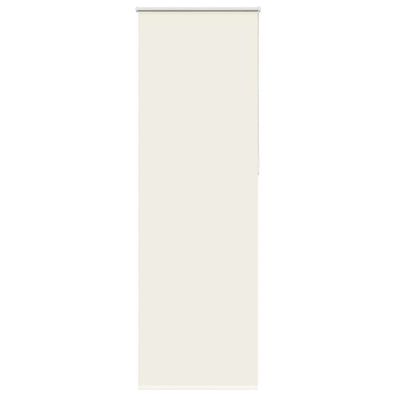 vidaXL Verdunkelungsrollo Cremeweiß 85x210cm Stoffbreite 80,7 cm