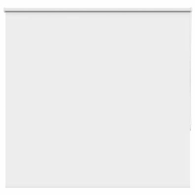 vidaXL Verdunkelungsrollo Weiß 150x150cm Stoffbreite 146,6cm Polyester