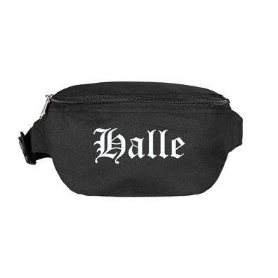 Halle Bauchtasche - Altdeutsch bedruckt - Gürteltasche Hipbag - Farbe: