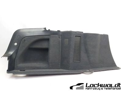 4E0863879AC AUDI A8 S8 4E Kofferraumverkleidung HINTEN LINKS Schwarz