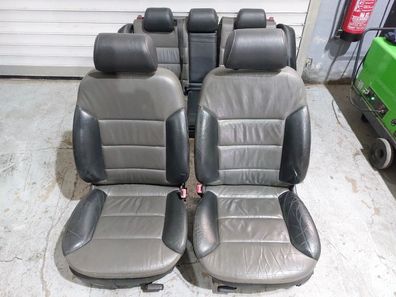 AUDI A6 4B Allroad Lederausstattung Ledersitze SITZE Schwarz GRAU Bicolor