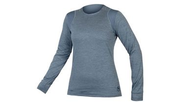 Endura Damen SingleTrack Jersey Trikot Blue steel