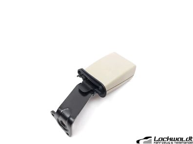 Audi A8 4E D3 Gurtpeitsche Anschnaller Beige 4E0857740A