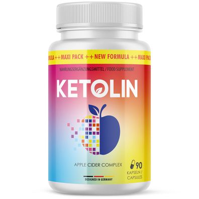 Ketolin Kapseln | Ideal begleitend für Ihr Ziel | Einfache Anwendung | 90 Kapseln
