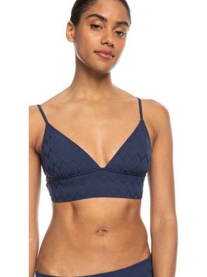 Roxy Triangle Bikini Top Current Coolness navy