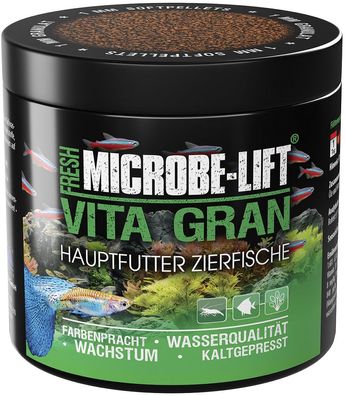 Microbe-Lift Vita Gran 120g Fischfutter für Süßwasserfische