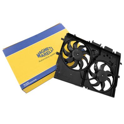 Kühlerlüfter Doppellüfterzarge + Klima Magneti Marelli 1393260080
