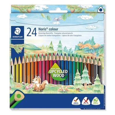 Staedtler® Farbstifte 24ST sortiert Noris® Colour 187 C24 Buntstifte