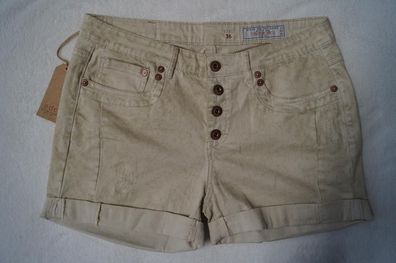 ESPRIT Fashion Fit Hot Pants Kurze Jeansshorts Gr. 36 Stretch NEU