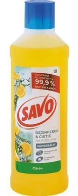 Savo Universal-Bodenreiniger Zitrone, 1000 ml