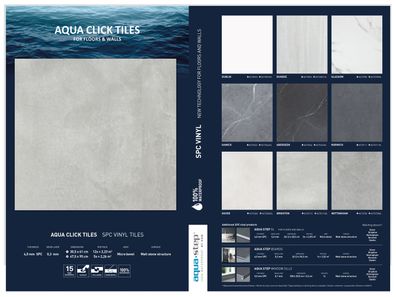 Aqua-Step | Info- und Musterkuvert