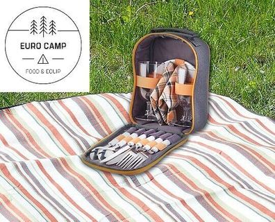 NEU Geschirr Set für 2 Personen Camping Reise Angeln Segeln Boot Picknick Zelten