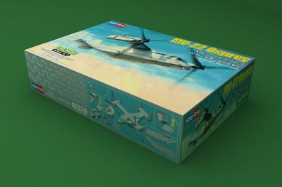 Hobby Boss MV-22 Osprey 81769 in 1:48 HobbyBoss 3481769 Bausatz