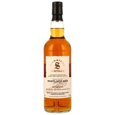 Mortlach 2013-2024 / 11 Jahre / Signatory 100 PROOF Edition #34 / 57,1% 0,7ltr