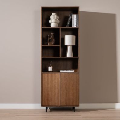 Bronx71 Schrank Bradley Eiche dunkel 220 cm