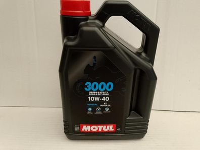 7, €/ l Motul 3000 4T 10W-40 4 L mineral. 4-Takt Motorrad Öl