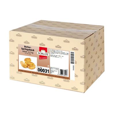 Schulte Westfälisches Butter Spritzgebäck in S Form gebacken 2000g